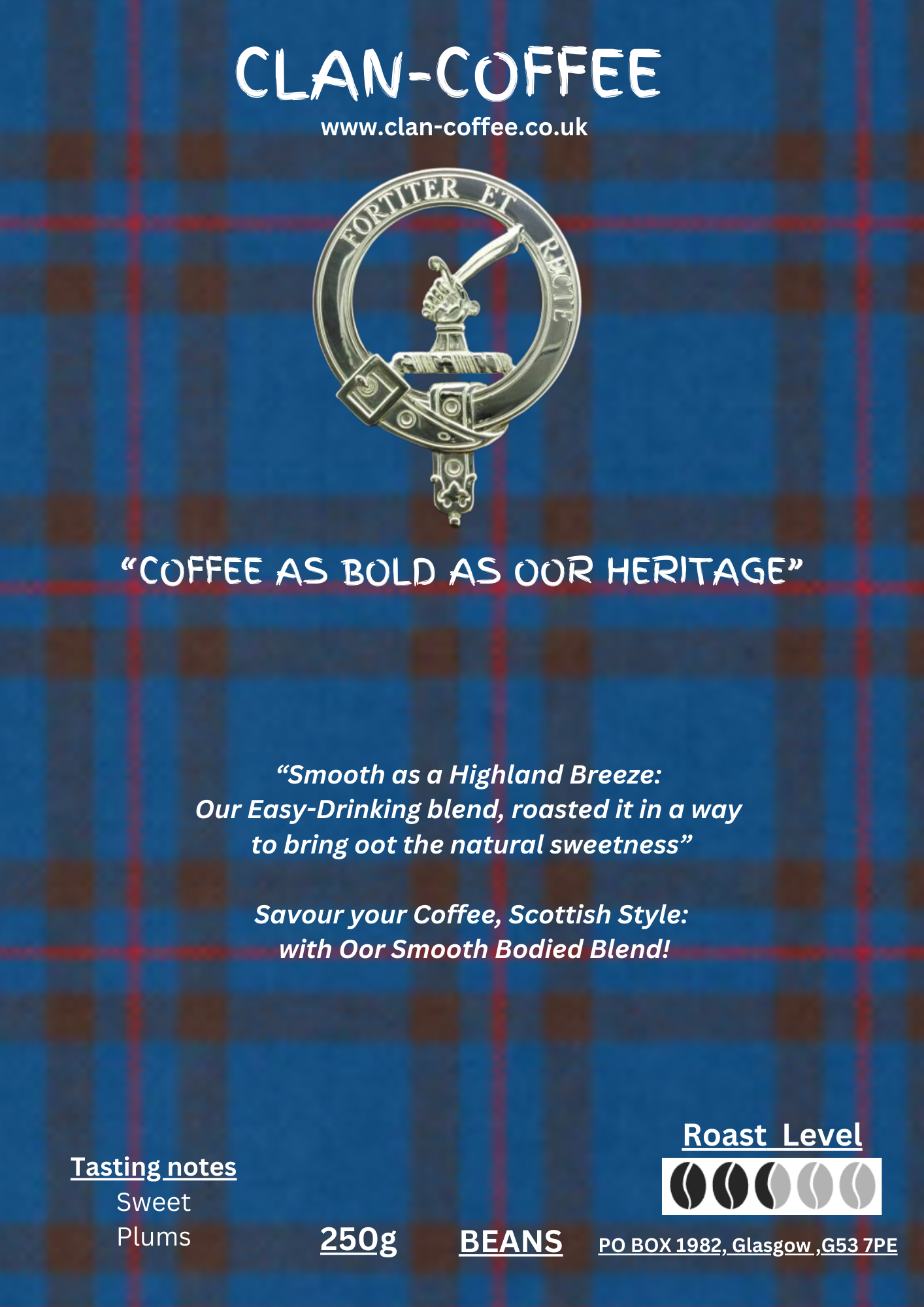 Shop BRAW Blend Coffee | Roast Level 2 | clan-coffee.co.uk