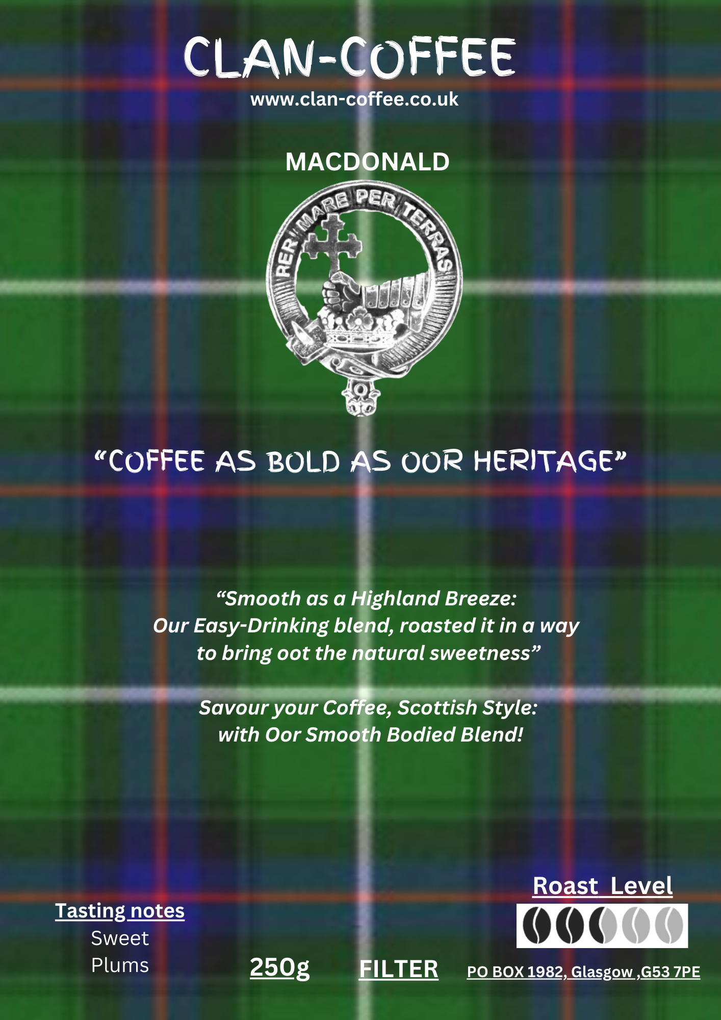 BRAW Blend - Roast Level 2