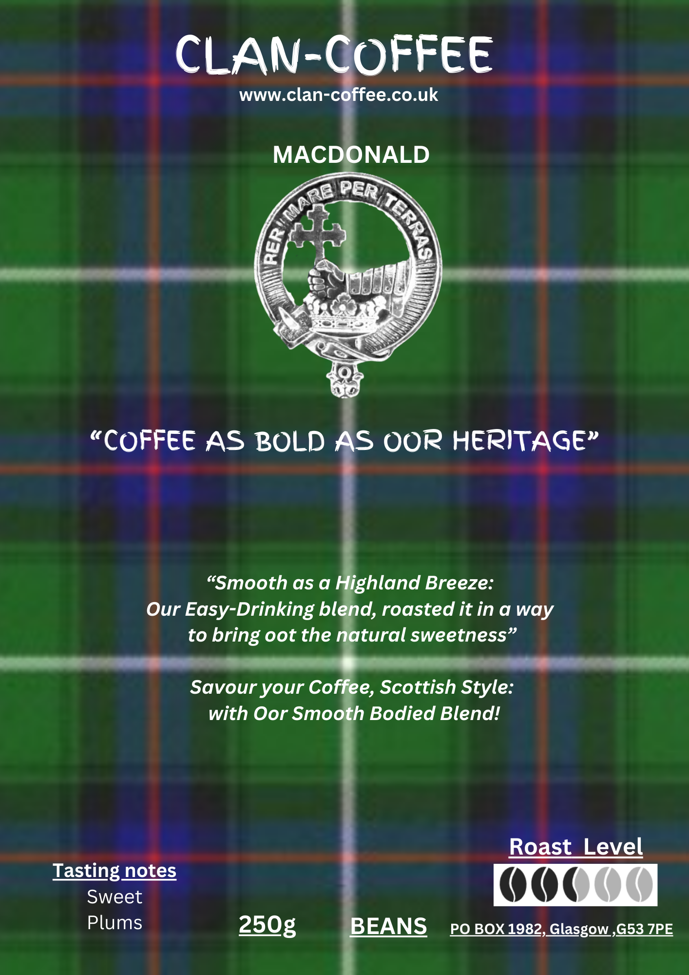 BRAW Blend - Roast Level 2
