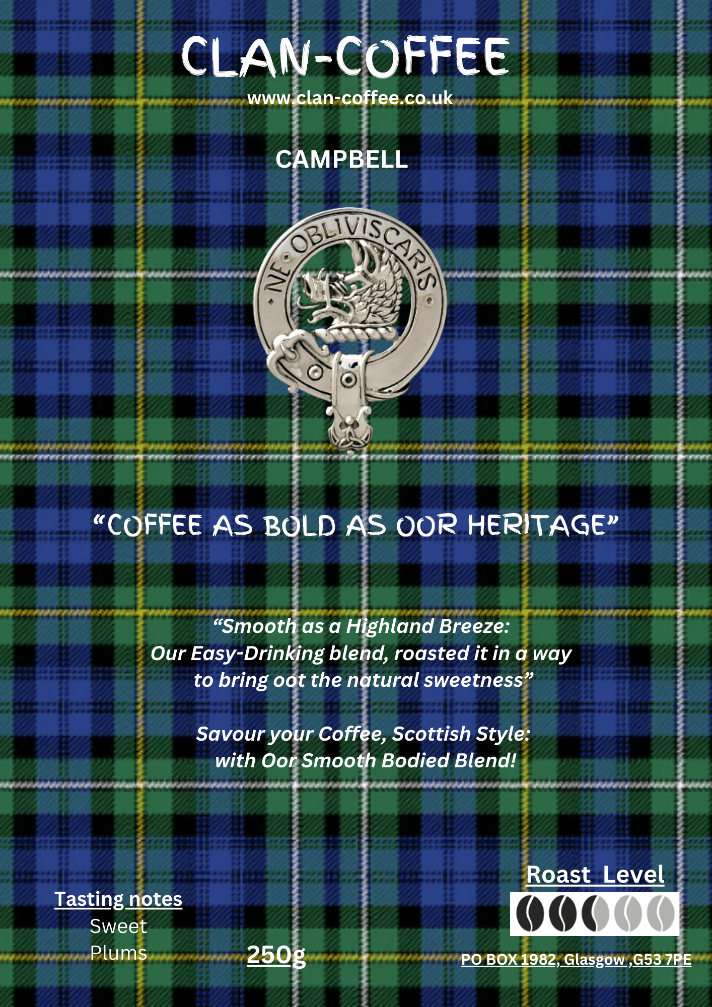 BRAW Blend - Roast Level 2