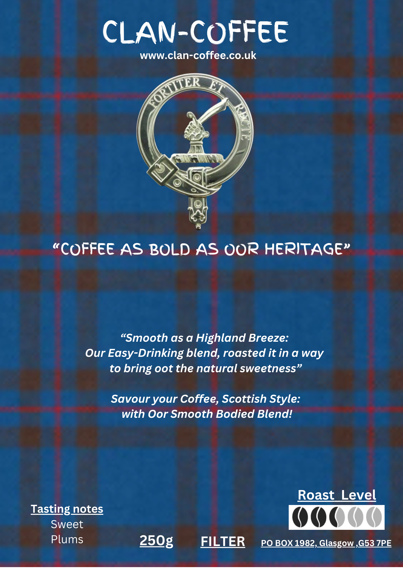 Shop BRAW Blend Coffee | Roast Level 2 | clan-coffee.co.uk