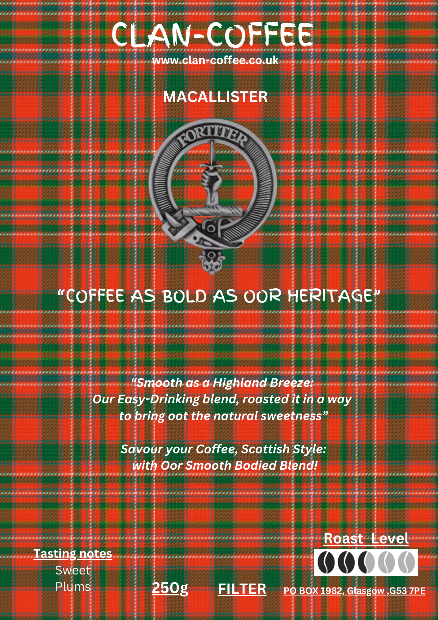 BRAW Blend - Roast Level 2