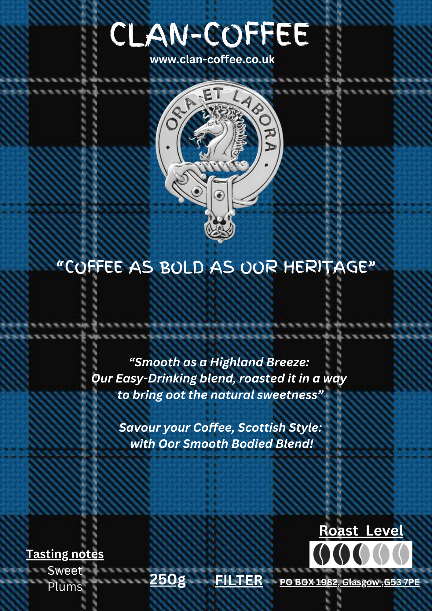 Shop BRAW Blend Coffee | Roast Level 2 | clan-coffee.co.uk